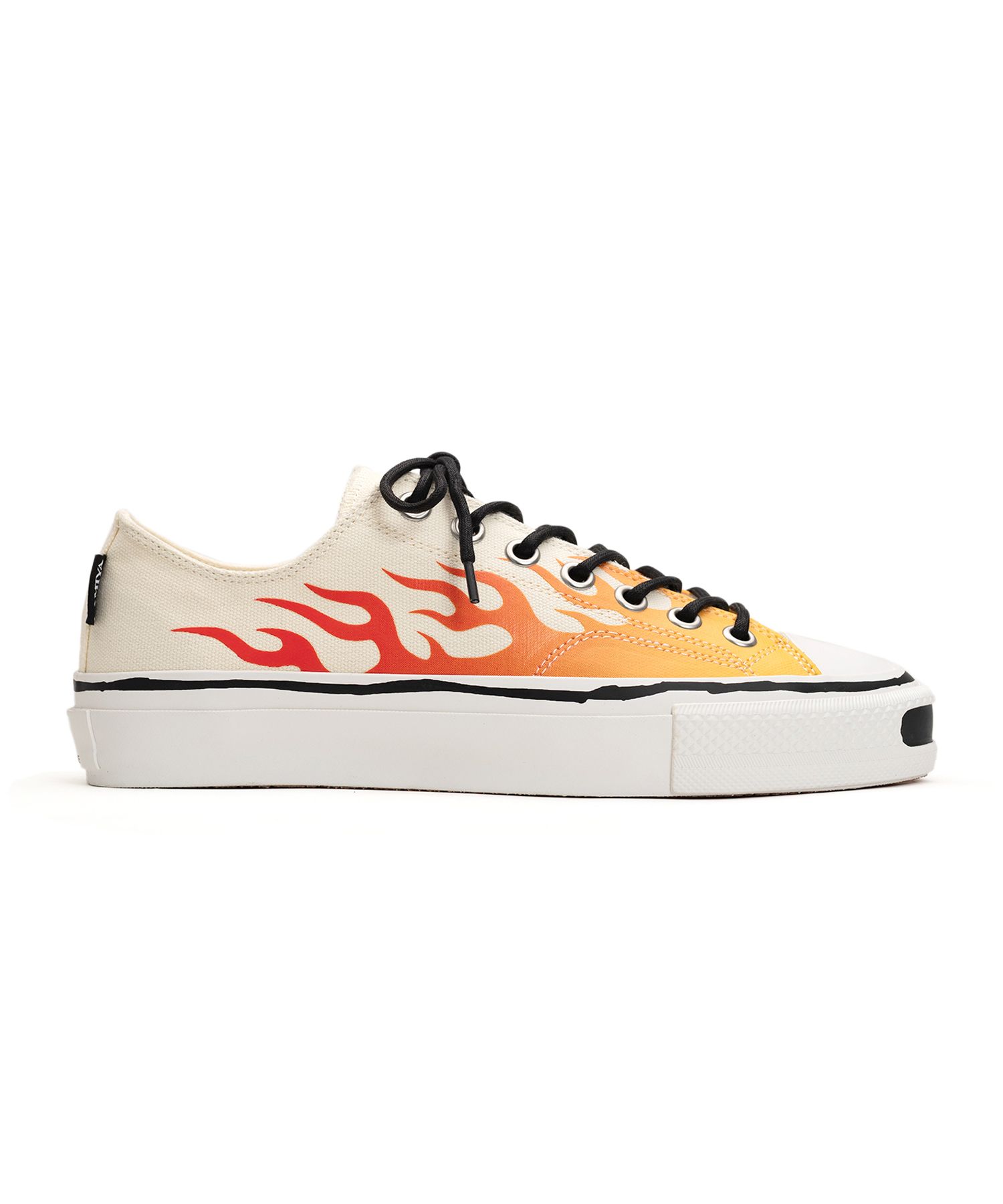 "Joey"Fire Pattern Vulcanized Sneaker