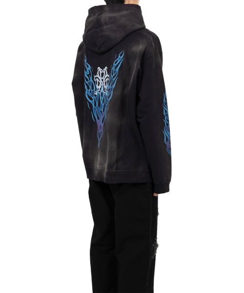 メゾンミハラヤスヒロ　Distressed Hoodie Maison MIHARA YASUHIRO（メゾンミハラヤスヒロ）の「Distressed
