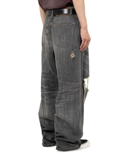 Denim Wide Pants