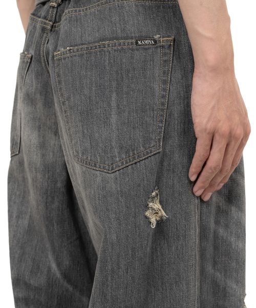 Denim Wide Pants