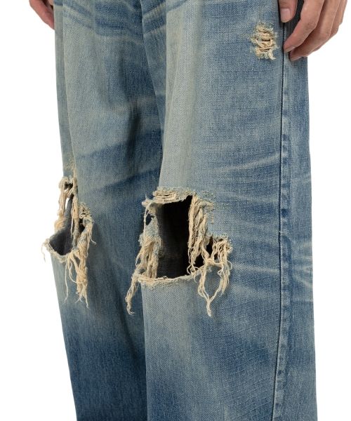 Denim Wide Pants