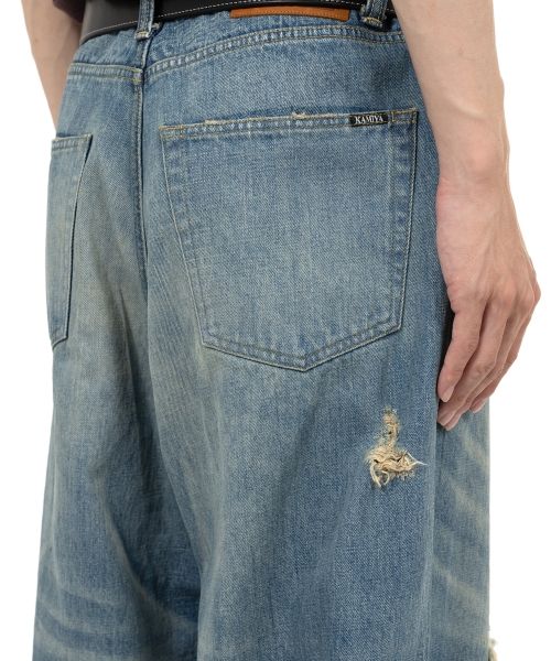 新品タグ付　kamiya wave denim pants ミハラヤスヒロ 神谷 Maison MIHARA YASUHIRO ONLINE STORE（メゾンミハラヤスヒロ