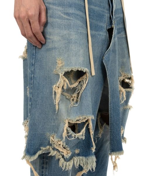 Denim Wrap Skirt