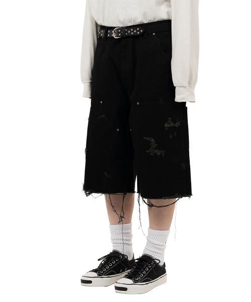 BORO Duck Painter Bermuda Pants