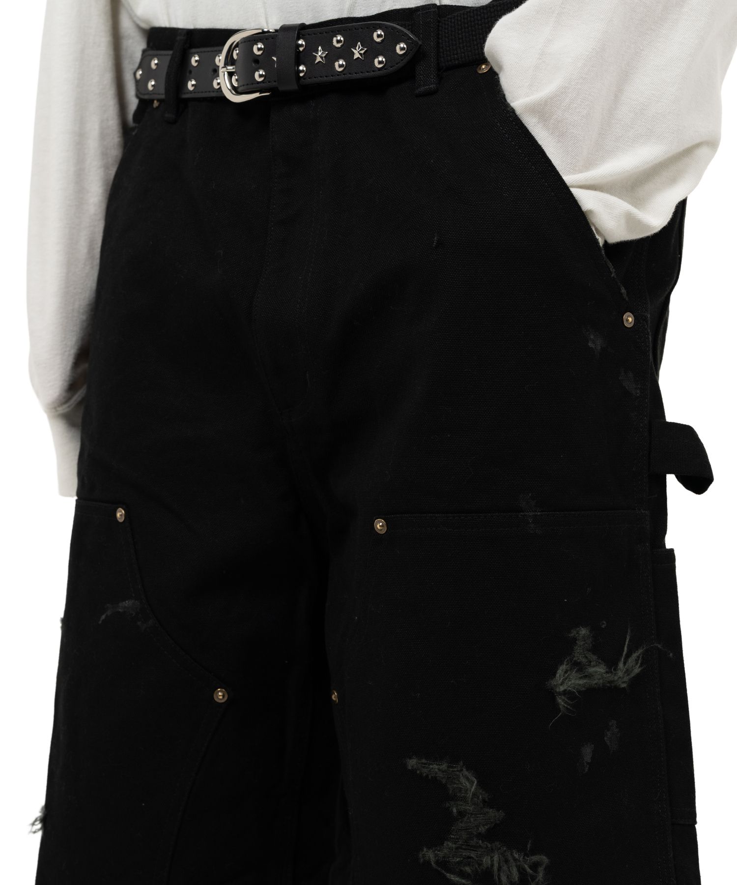 BORO Duck Painter Bermuda Pants