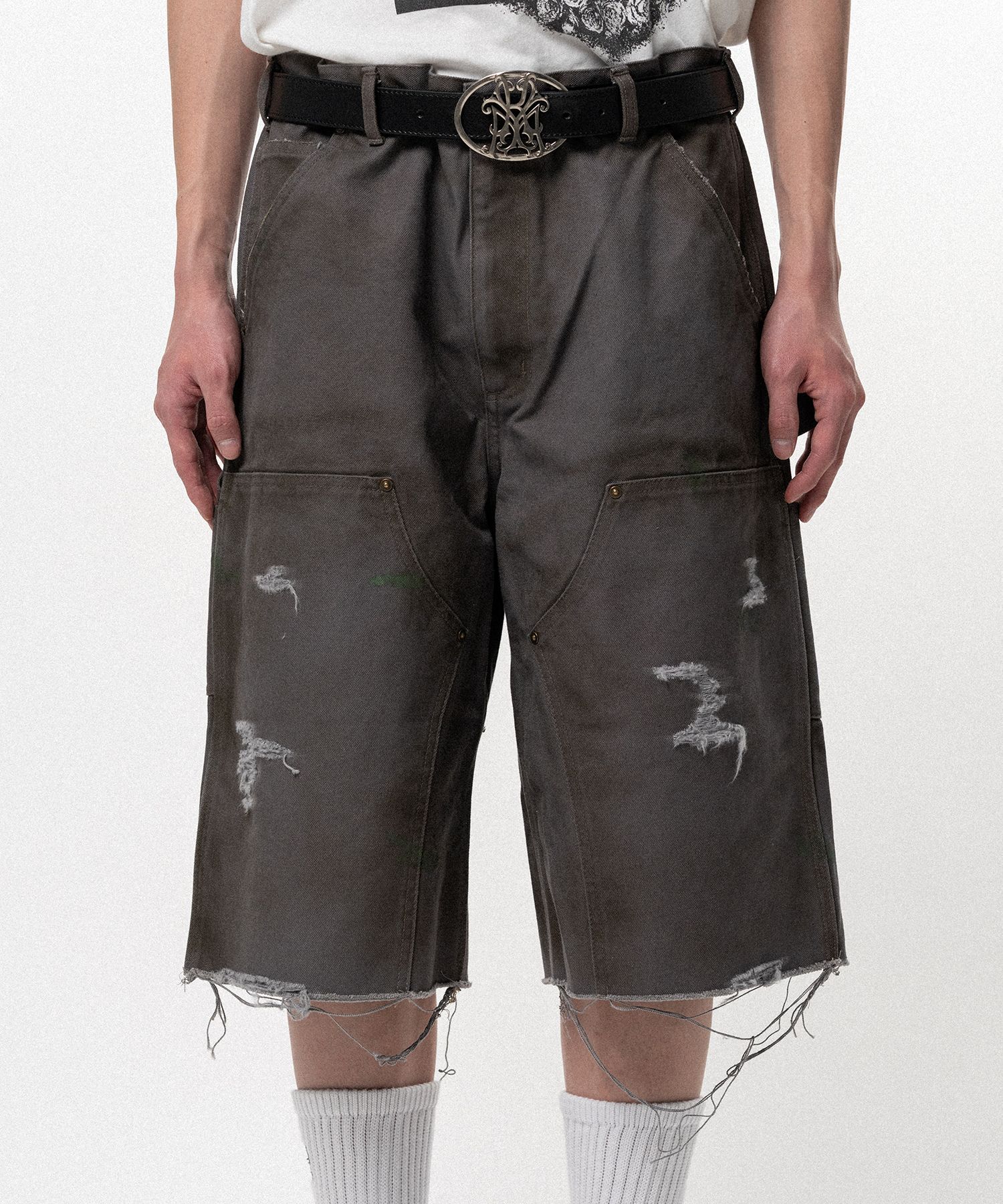 BORO Duck Painter Bermuda Pants