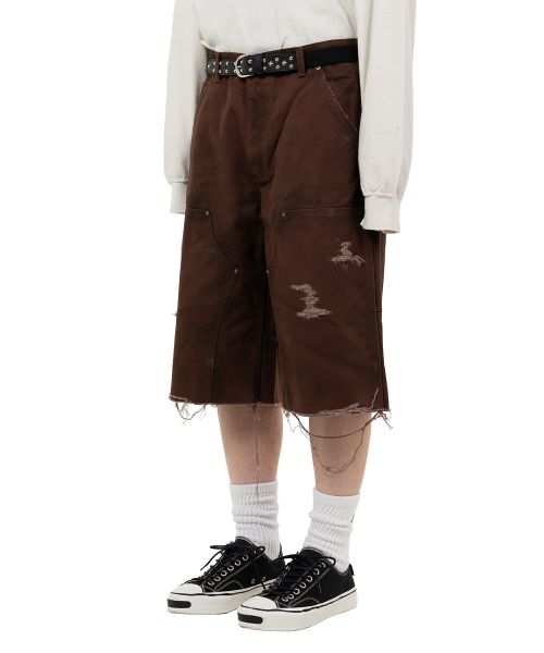 BORO Duck Painter Bermuda Pants