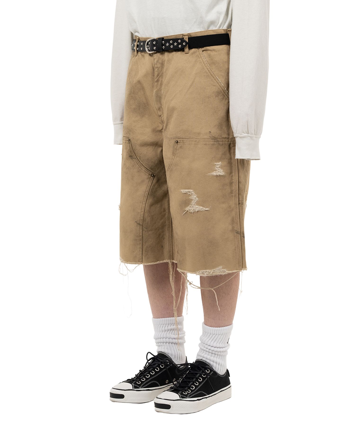 BORO Duck Painter Bermuda Pants