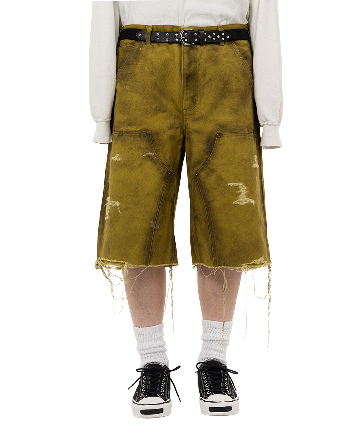 BORO Duck Painter Bermuda Pants