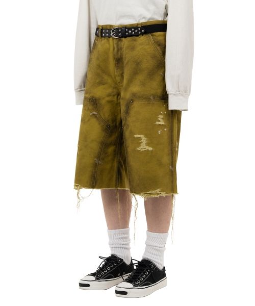 BORO Duck Painter Bermuda Pants