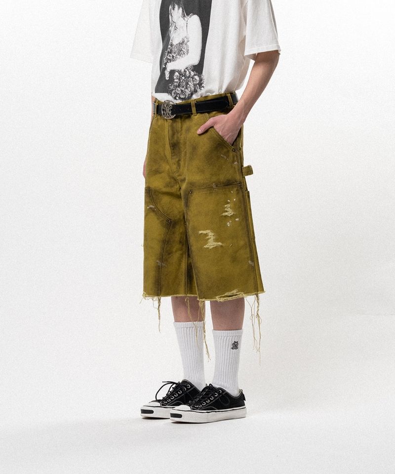 BORO Duck Painter Bermuda Pants