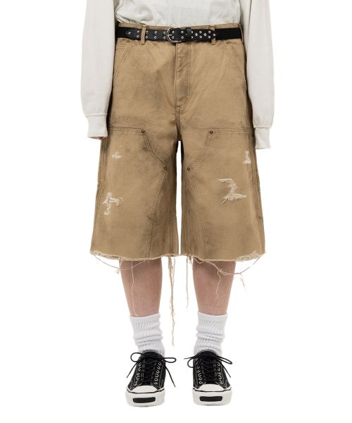 BORO Duck Painter Bermuda Pants