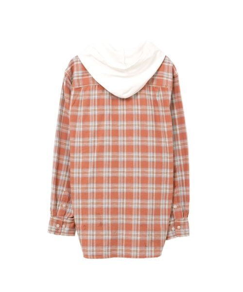 Hooded Check Shirt
