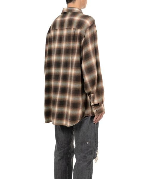 Bleached Check Shirt