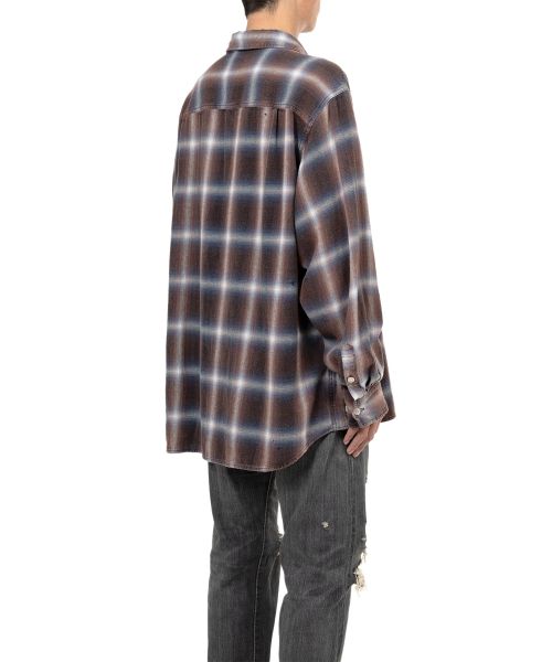 Bleached Check Shirt