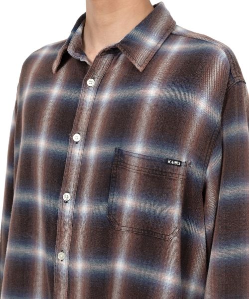 Bleached Check Shirt