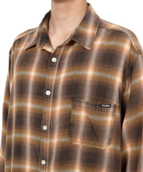 Bleached Check Shirt