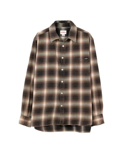 Bleached Check Shirt