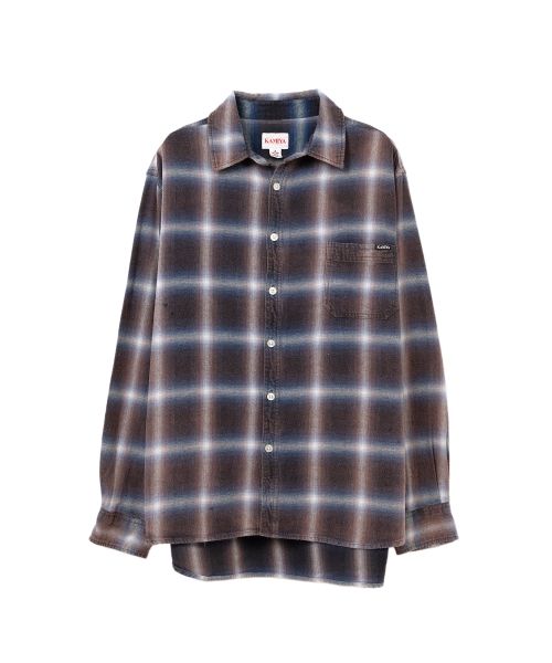 Bleached Check Shirt