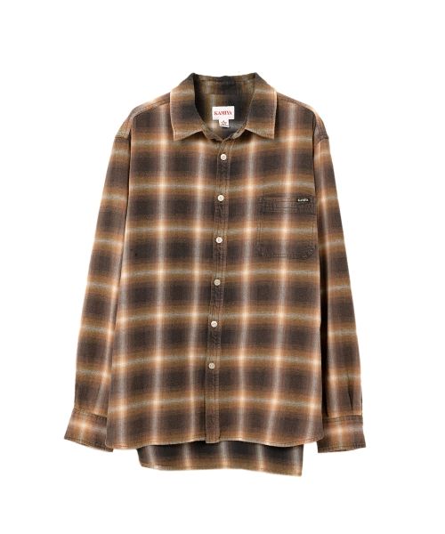 Bleached Check Shirt