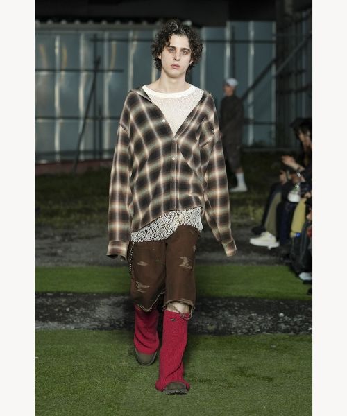 Bleached Check Shirt