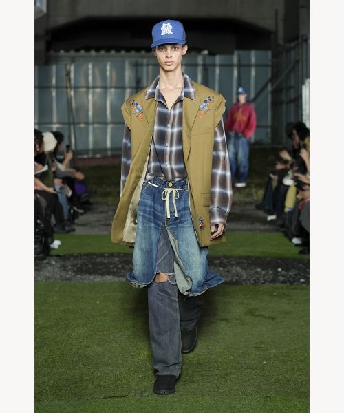 Bleached Check Shirt