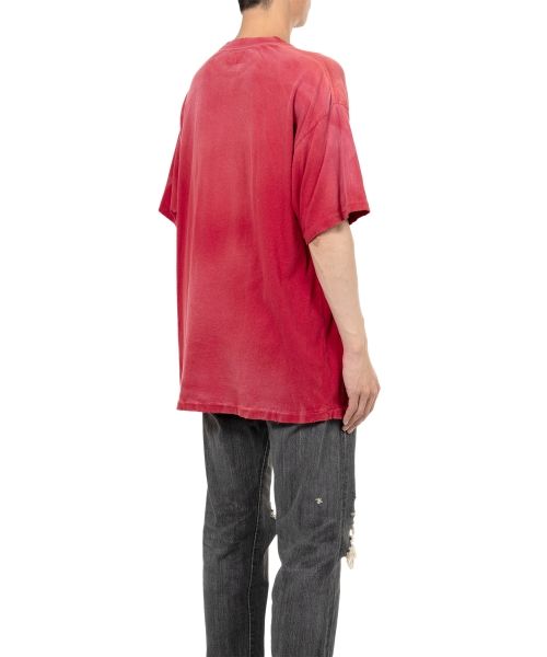 “KMY-WOLF” Distressed T-shirt