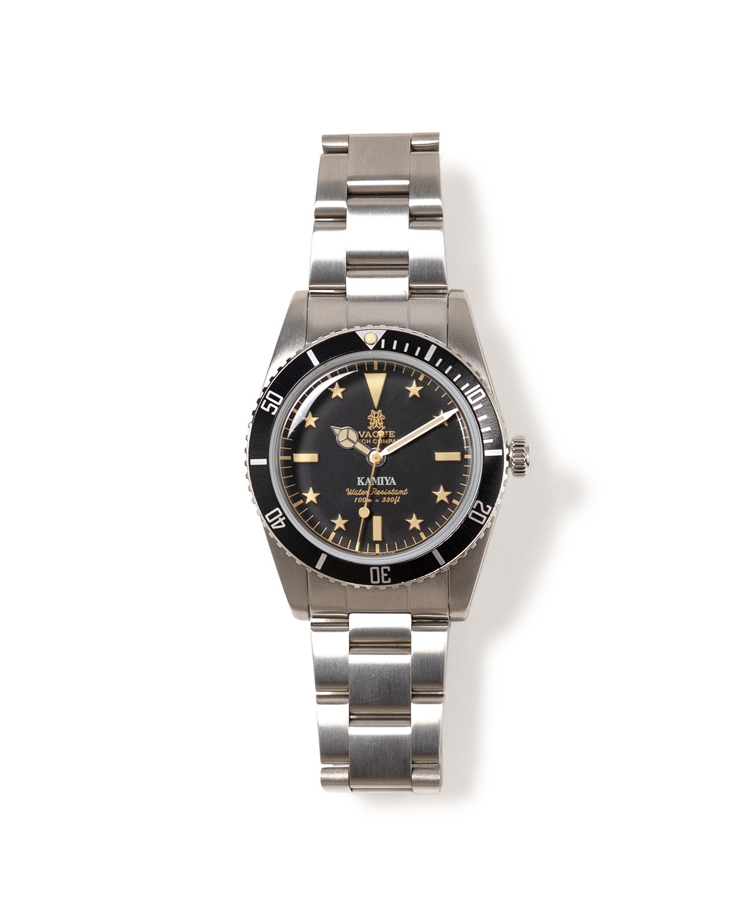 "VAGUE WATCH CO. X KAMIYA"  Diver's Watch