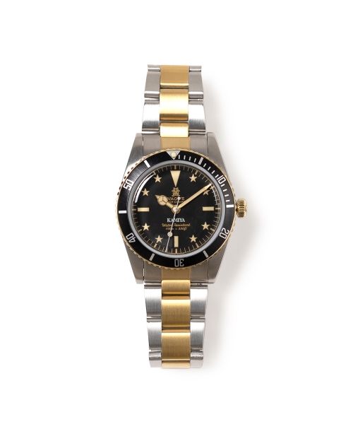 "VAGUE WATCH CO. X KAMIYA"  Diver's Watch Combination