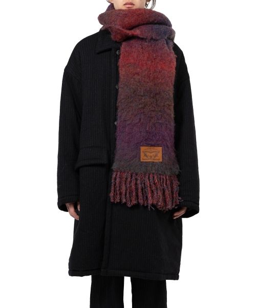 【未使用品】MUFFLER, WOOL-KNIT NAVY U.S.NAVY Wool Scarf USネイビー ウールスカーフ ミリタリー