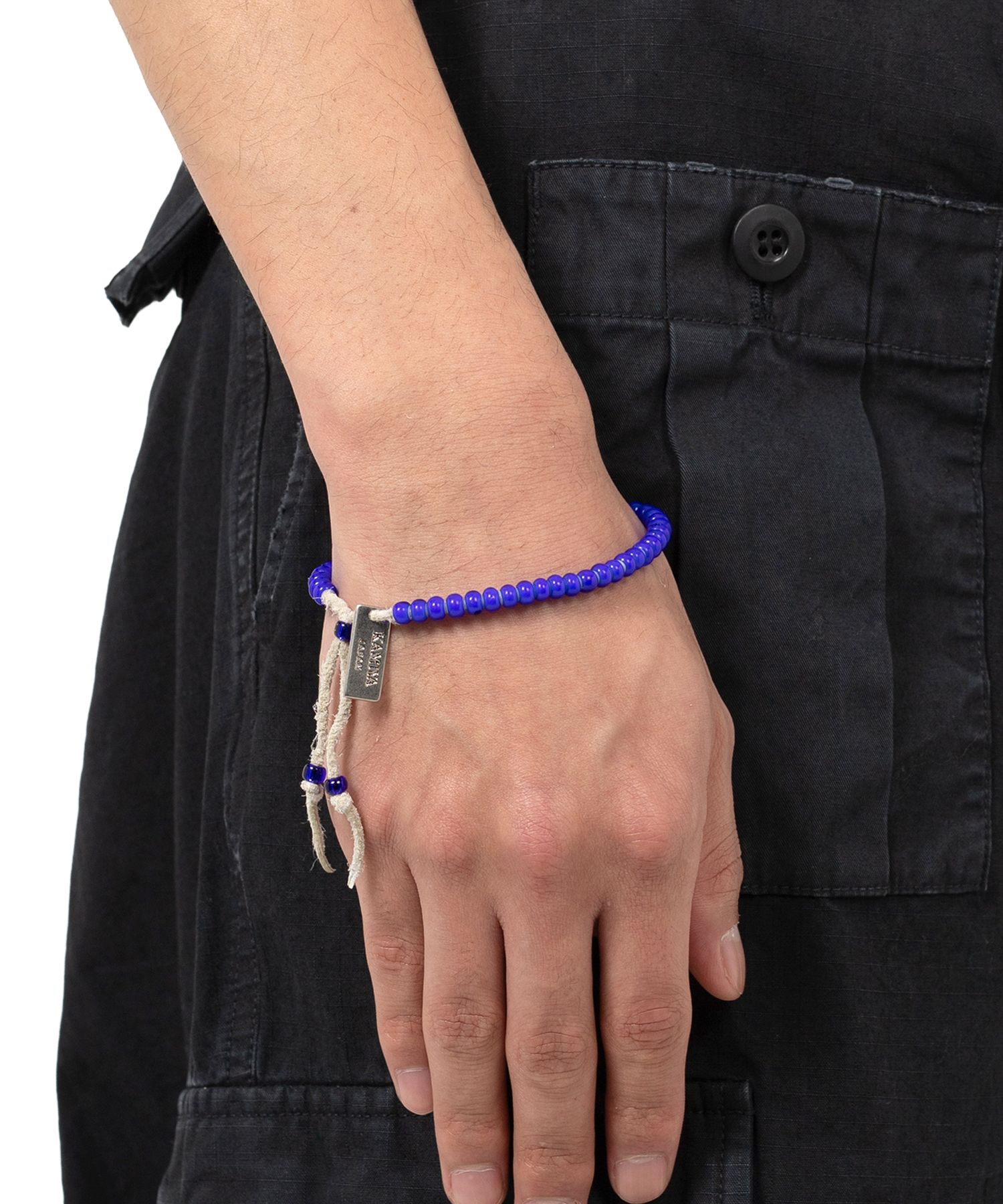 KAMIYA Mexican Beads Bracelet BLUE 極美品 KAMIYA Mexican Beads Bracelet BLUE 極美品 - メルカリ