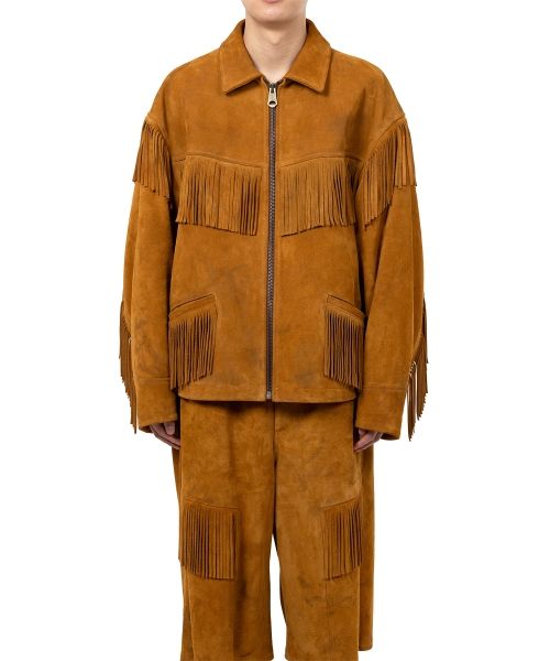 Fringe Suede Jacket