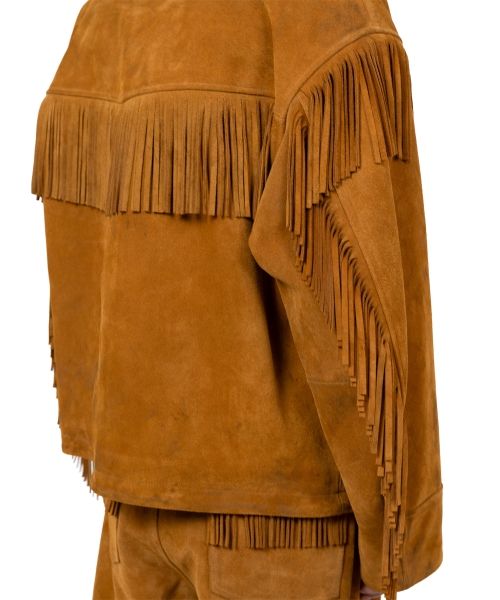 Fringe Suede Jacket