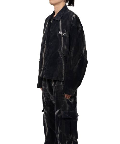 Sun Faded Like Corduroy Work Jacket