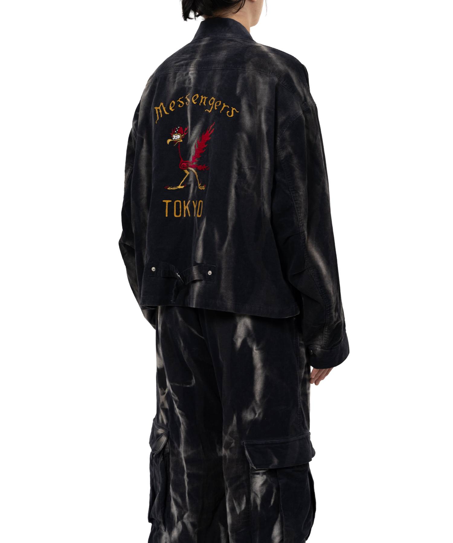 Sun Faded Like Corduroy Work Jacket