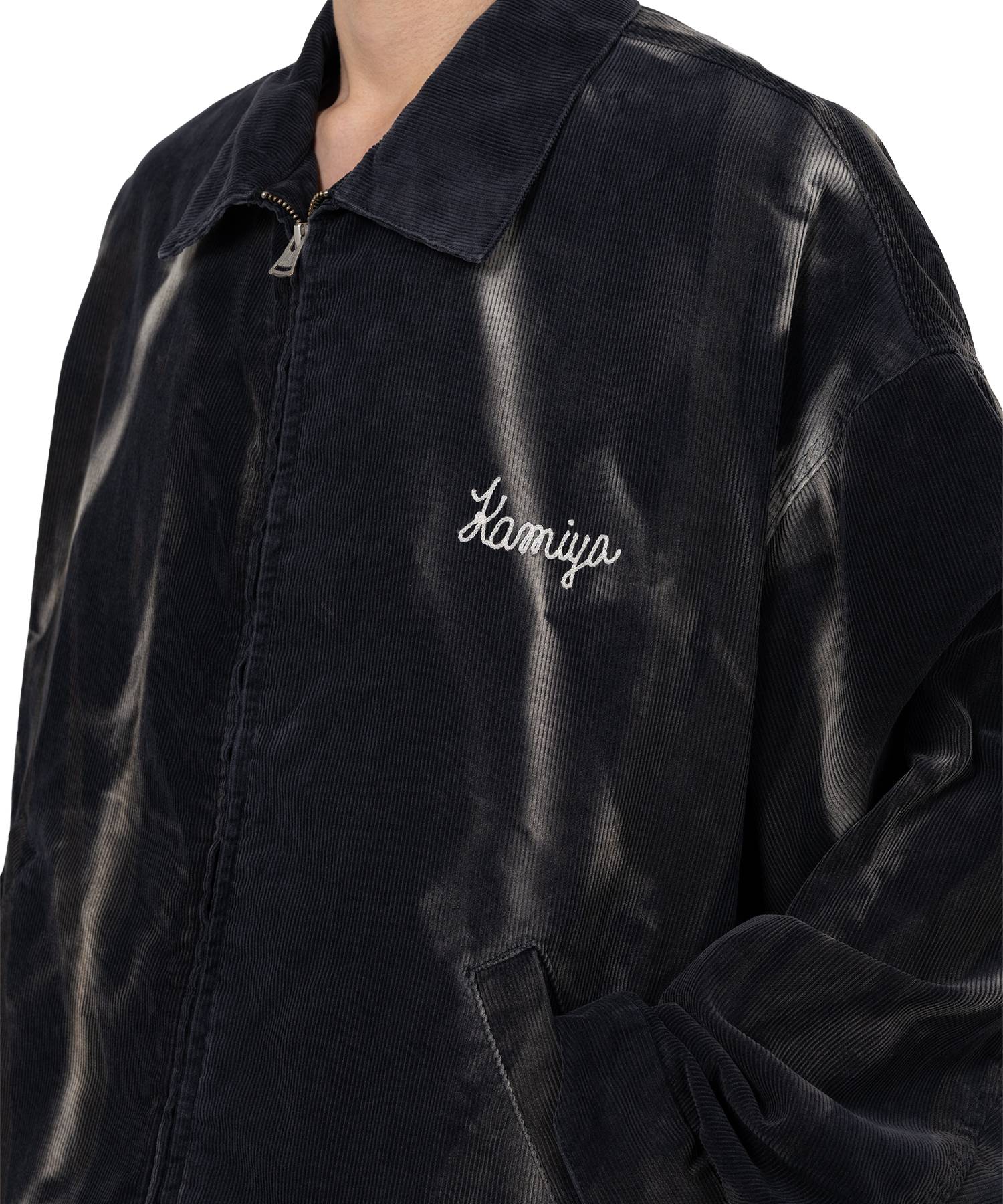 Sun Faded Like Corduroy Work Jacket