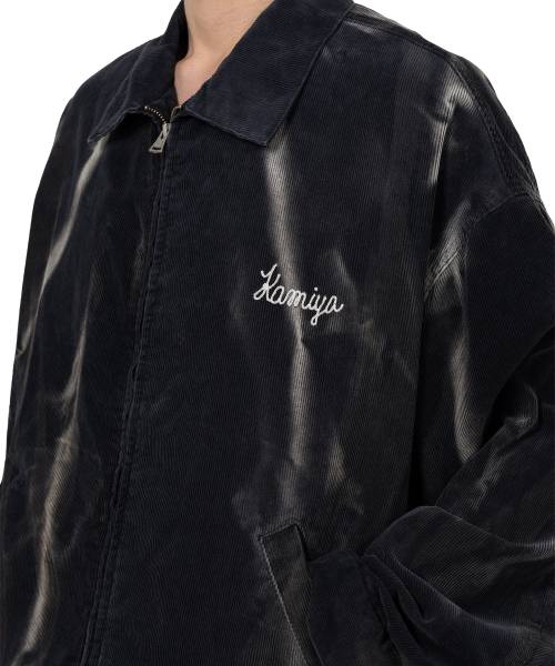 Sun Faded Like Corduroy Work Jacket