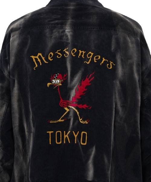 Sun Faded Like Corduroy Work Jacket