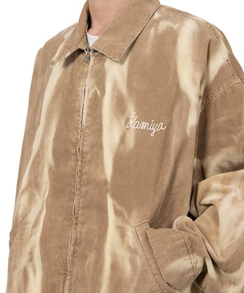 Sun Faded Like Corduroy Work Jacket