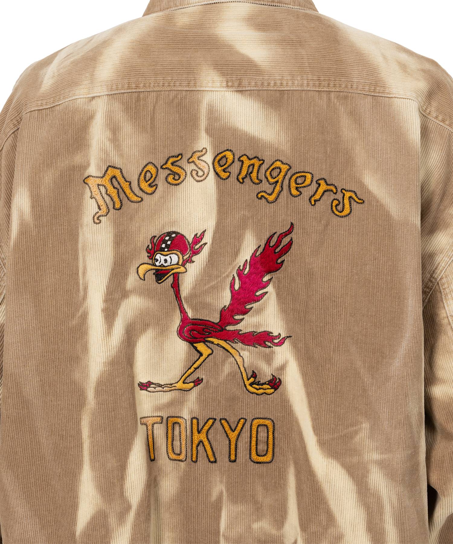 Sun Faded Like Corduroy Work Jacket