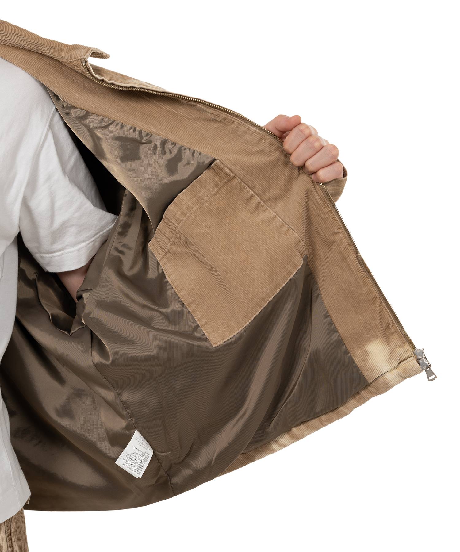 Sun Faded Like Corduroy Work Jacket