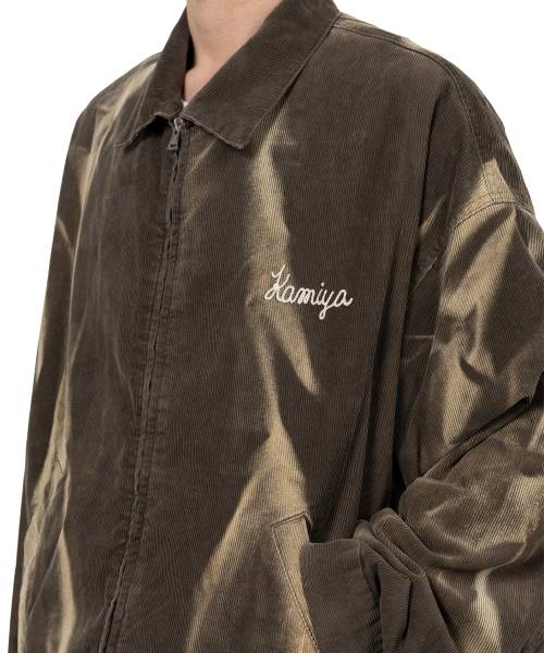 Sun Faded Like Corduroy Work Jacket