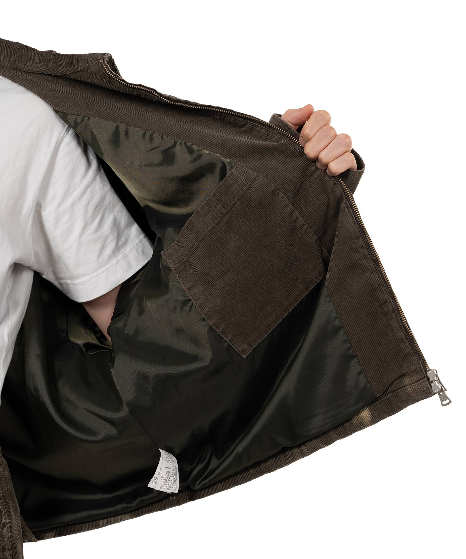 Sun Faded Like Corduroy Work Jacket