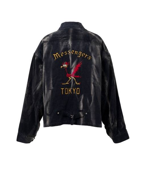 Sun Faded Like Corduroy Work Jacket