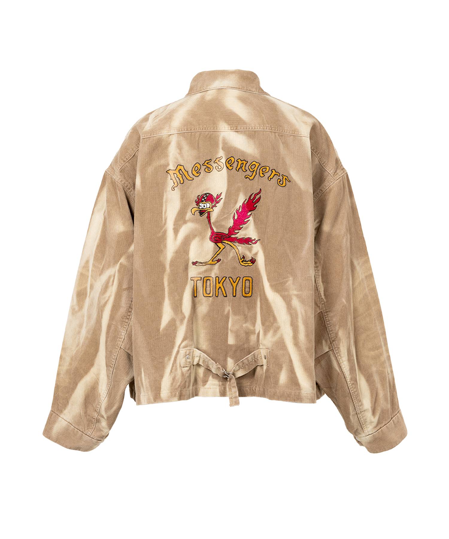 Sun Faded Like Corduroy Work Jacket