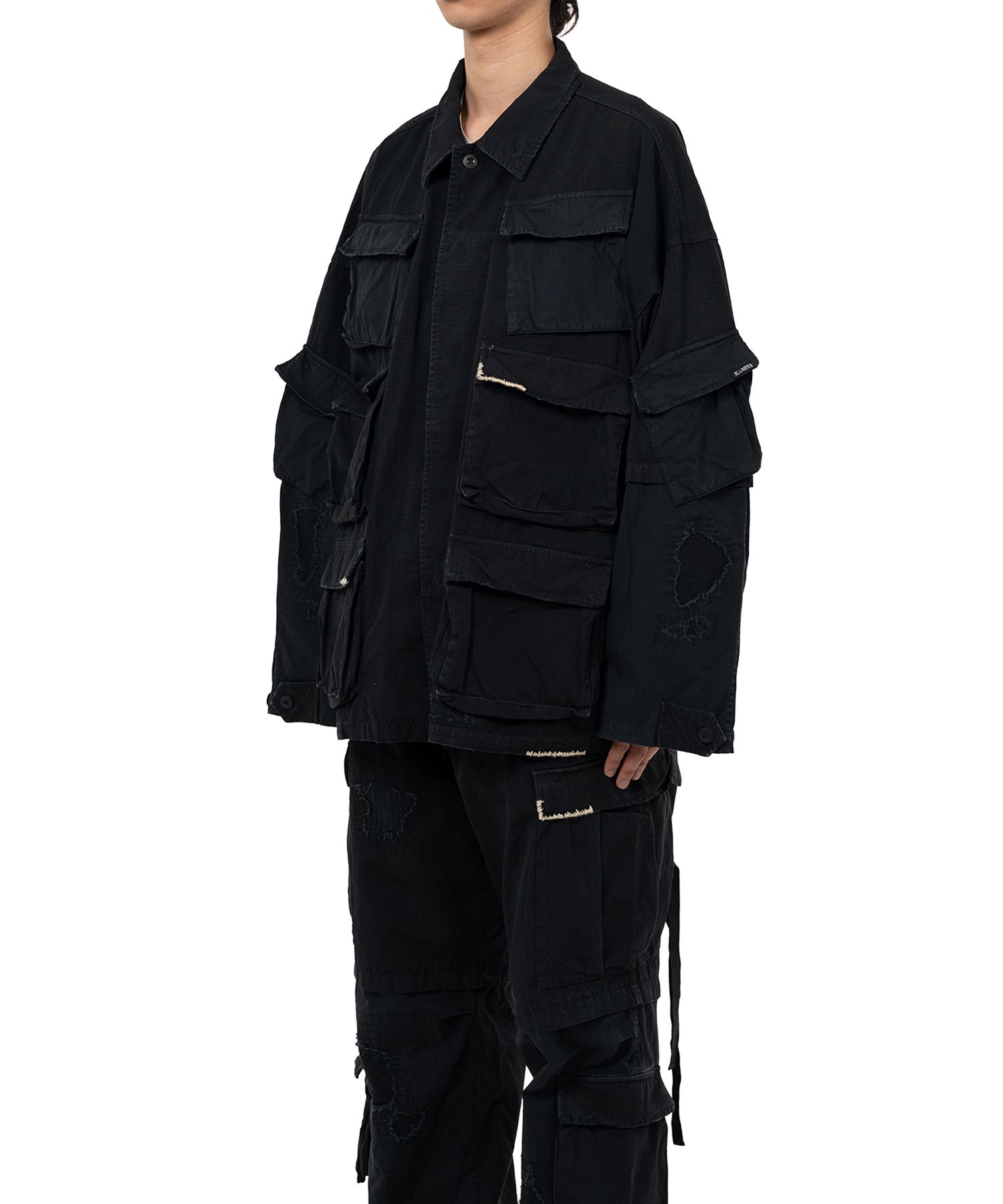 Repaired Ripstop Fatigue Jacket