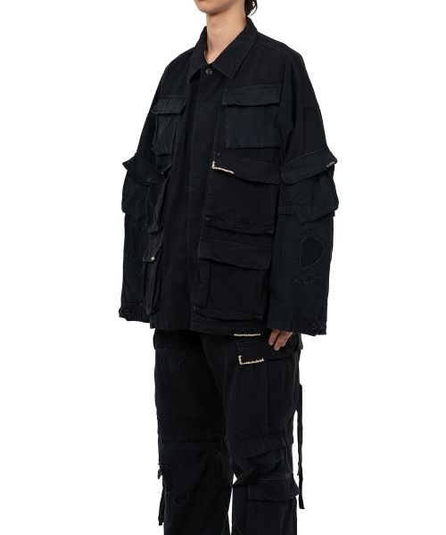 Repaired Ripstop Fatigue Jacket