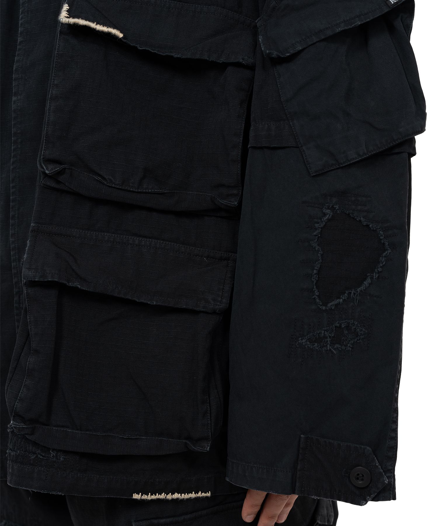 Repaired Ripstop Fatigue Jacket