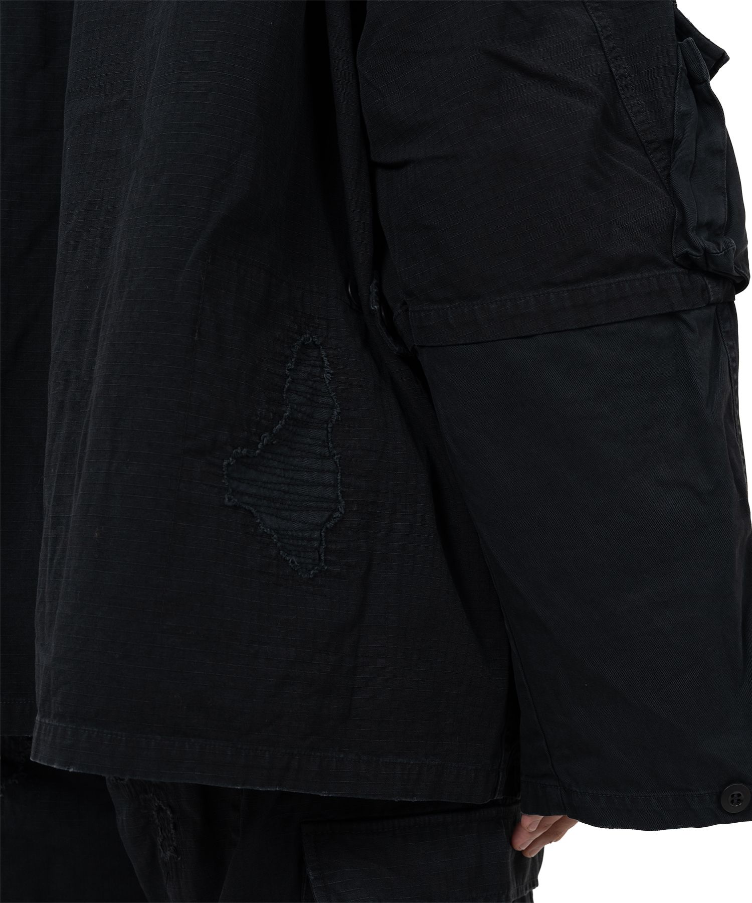 Repaired Ripstop Fatigue Jacket