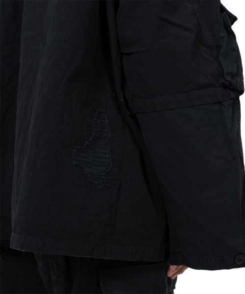 Repaired Ripstop Fatigue Jacket